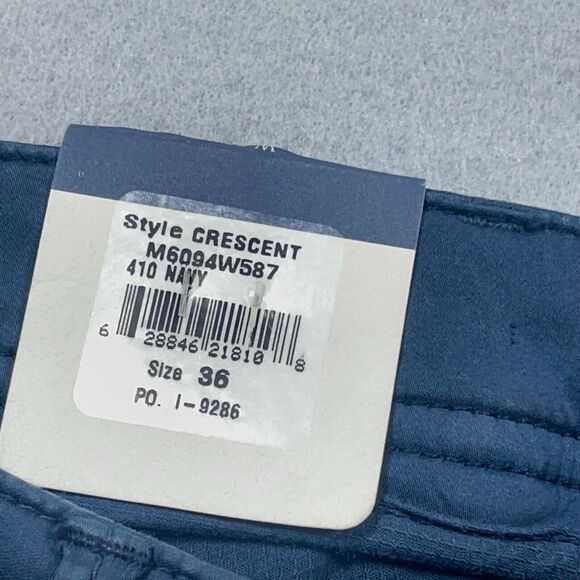BALLIN Pants Mens Size 36x34 Crescent Modern Fit 5-Pocket Navy Blue NWT‎ - Picture 8 of 14